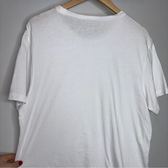 J. Crew White Cotton T-Shirt - Picture 4 of 6
